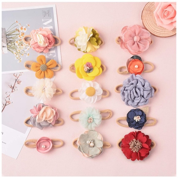 Baby Girls Headbands 15-Piece Set - Picture 4 of 5